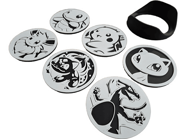 Posavasos Personajes Pokemón 1