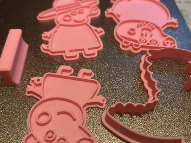 Cortador De Galletas - Familia Peppa Pig (pack 5 Unidades) 3