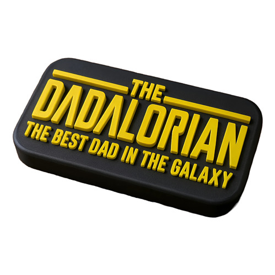 Cuadro Decorativo The Mandalorian - Mejor Papá De La Galaxia