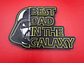 Cuadro Decorativo El Mejor Papá De La Galaxia - Darth Vader - Miniatura 2