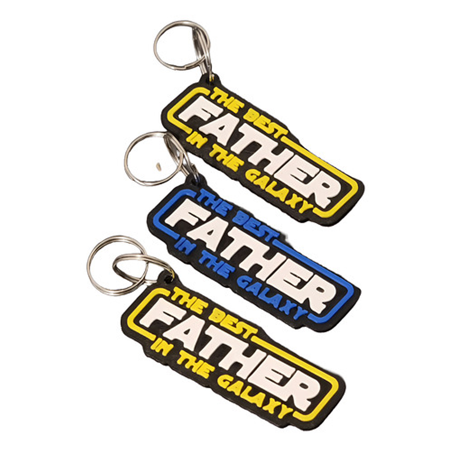 Llavero Día Del Padre -  El Mejor Padre De La Galaxia