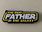 Llavero Día Del Padre -  El Mejor Padre De La Galaxia - Miniatura 3