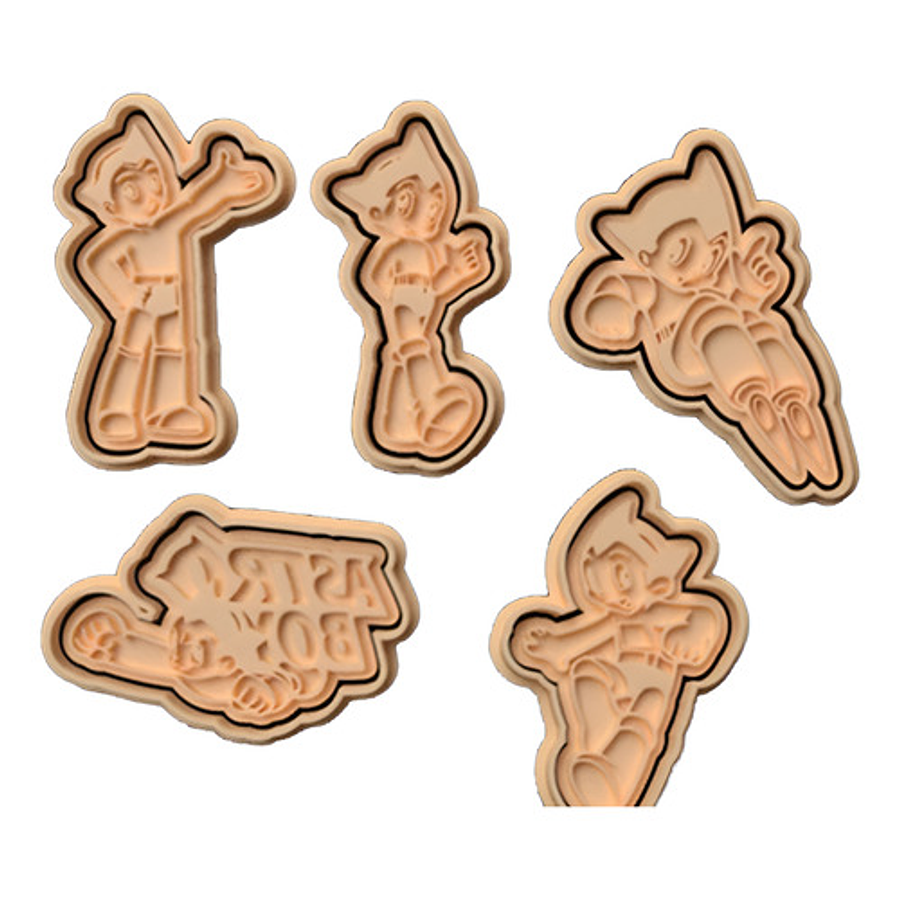 Cortador De Galletas - Astro Boy (pack 5 Unidades)