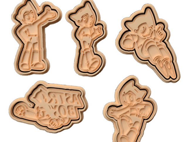 Cortador De Galletas - Astro Boy (pack 5 Unidades) 1