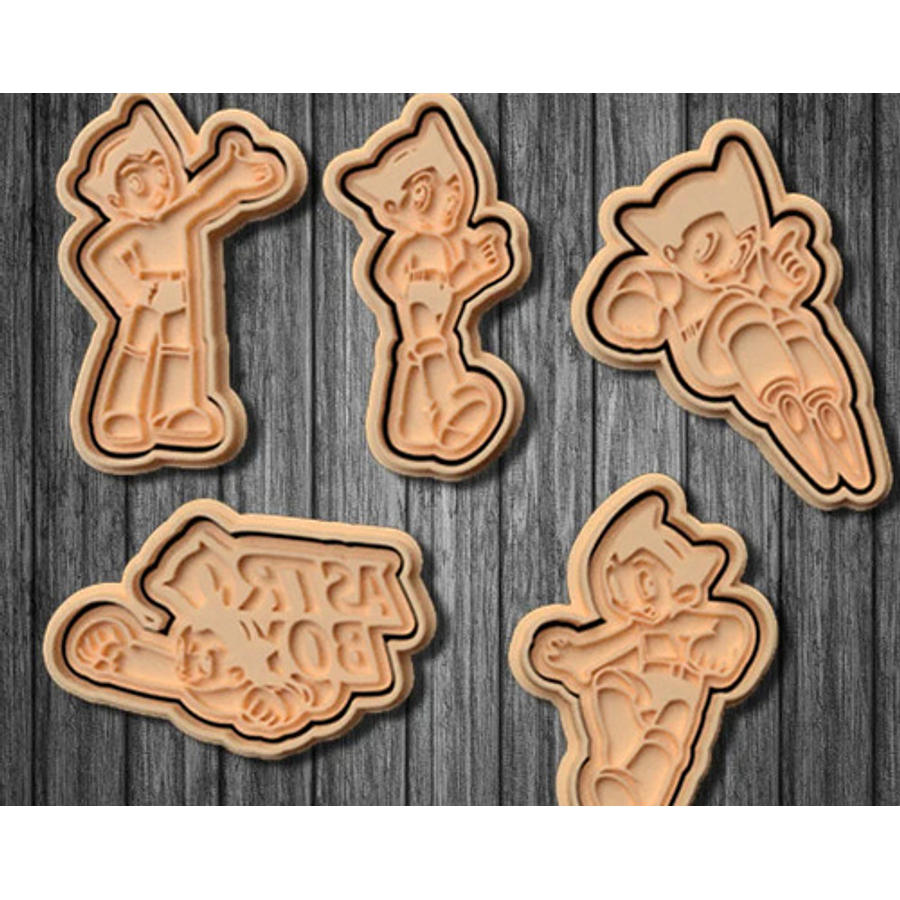 Cortador De Galletas - Astro Boy (pack 5 Unidades)