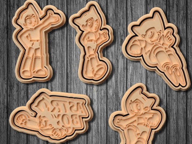 Cortador De Galletas - Astro Boy (pack 5 Unidades) 3