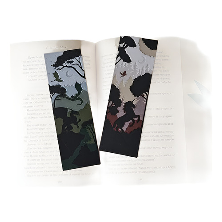 Marcapaginas - Diseño Fantasía (2 Unidades)