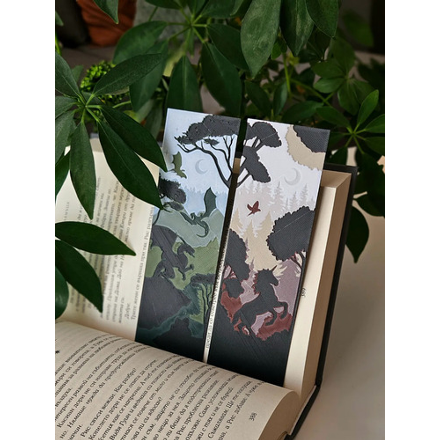 Marcapaginas - Diseño Fantasía (2 Unidades)