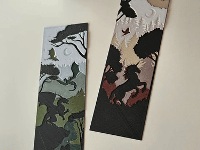 Marcapaginas - Diseño Fantasía (2 Unidades) 3