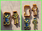 Cortadores De Galletas Esqueleto Y Creeper Minecraft (2 Und) - Miniatura 3