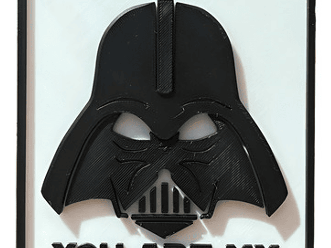 Cuadro Decorativo Día Del Padre (star Wars, Eres Mi Padre) 1