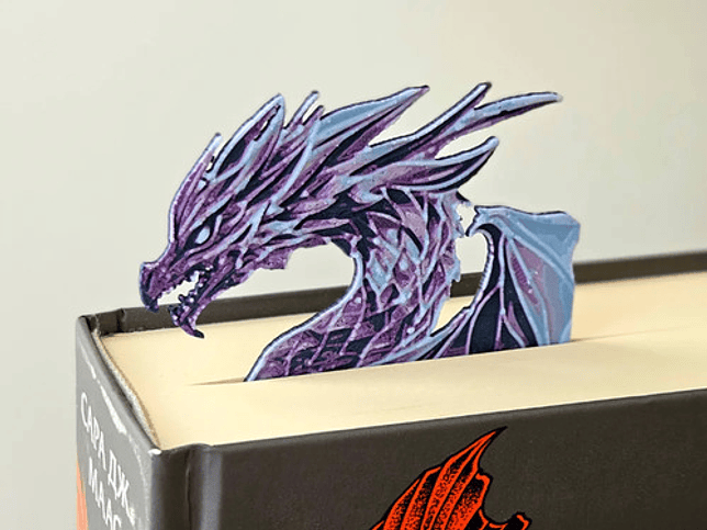 Marcapaginas - Diseño Dragón 2