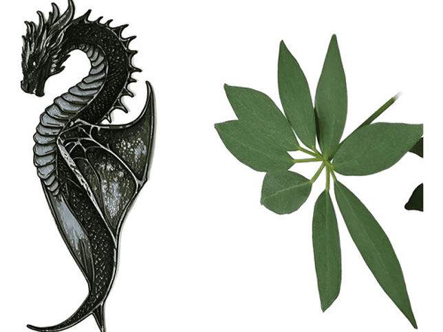 Marcapaginas - Diseño Dragón 4