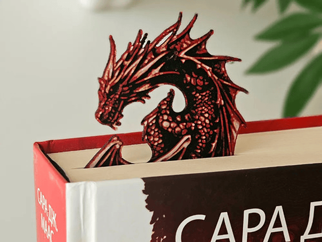 Marcapaginas - Diseño Dragón 8