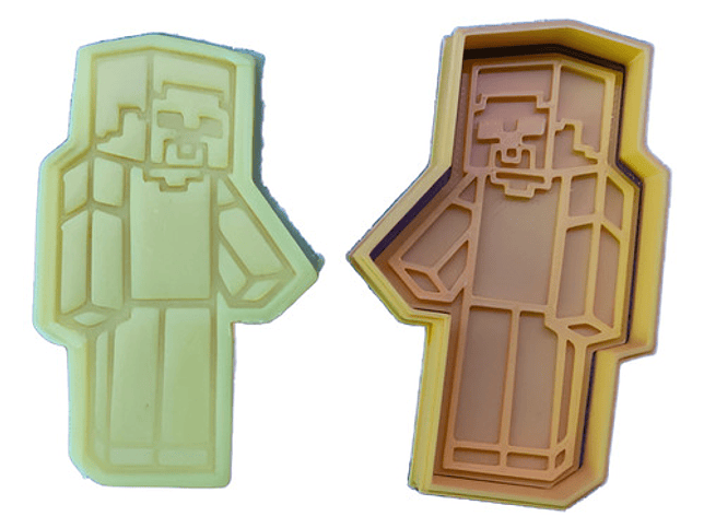Cortador De Galletas - Personajes Minecraft 1