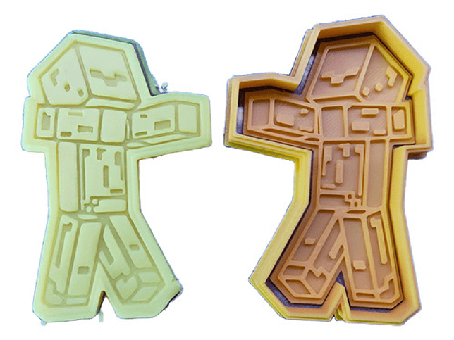 Cortador De Galletas - Personajes Minecraft 4