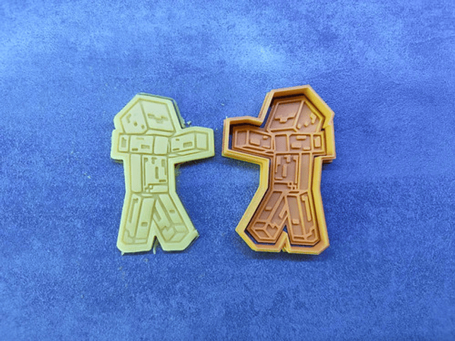 Cortador De Galletas - Personajes Minecraft 5