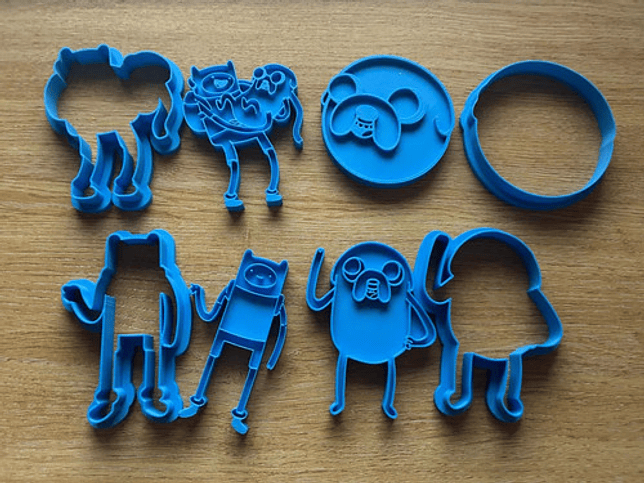 Cortador De Galletas Hora De Aventura - (pack 4 Unidades) 3