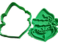 Cortador De Galletas Grinch - Miniatura 1