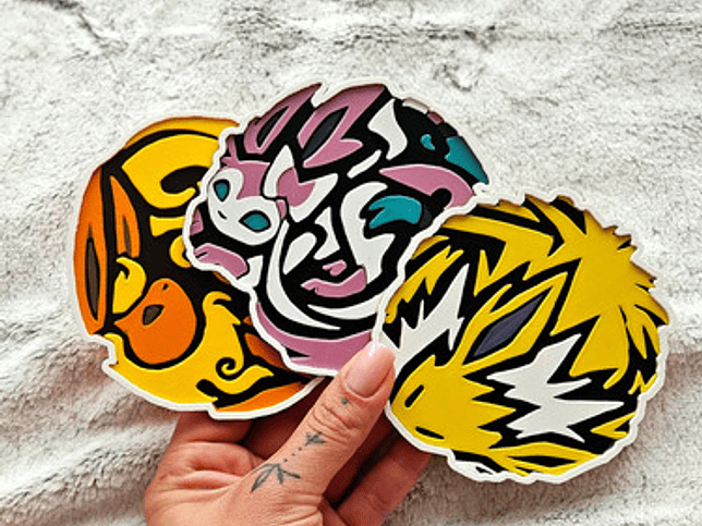 Posavasos Eevee (pokémon) 2