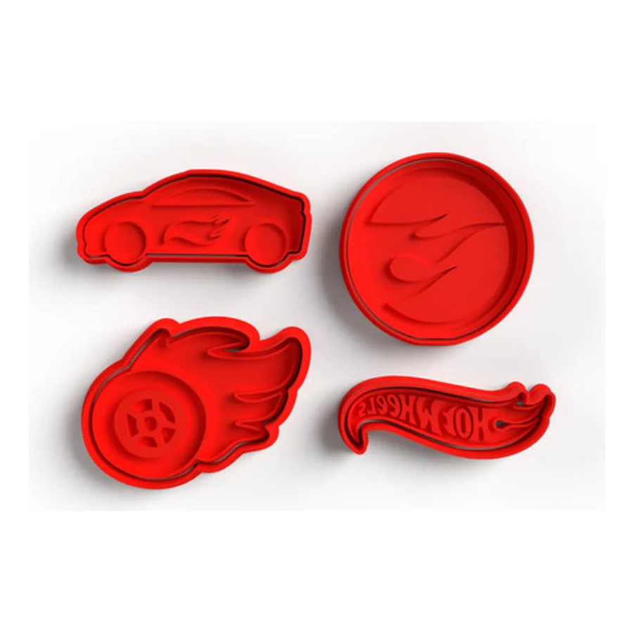 Cortador De Galletas Hotwheels