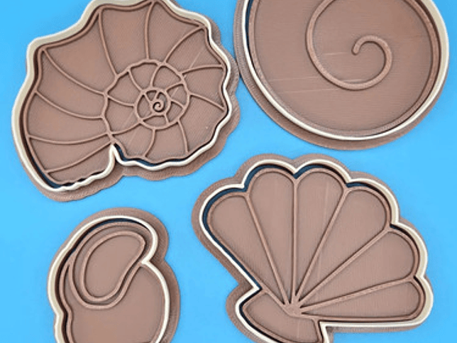 Cortador De Galletas - Tematica Marina (pack 4 Unidades) 6