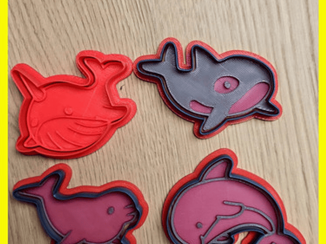 Cortador De Galletas - Tematica Marina (pack 4 Unidades) 15