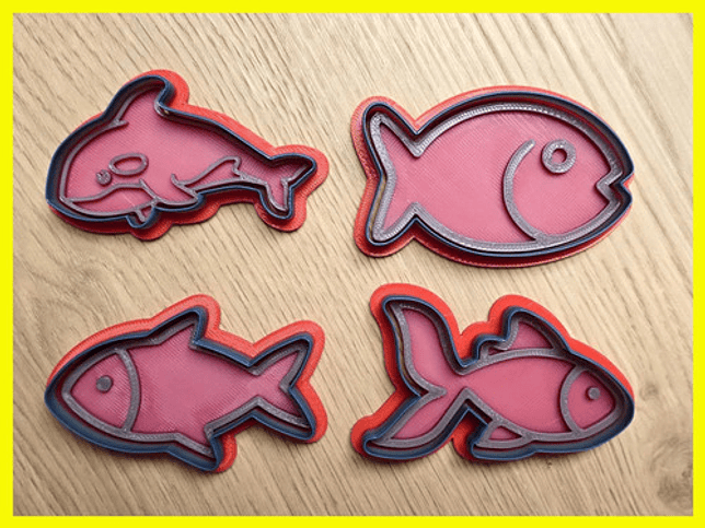 Cortador De Galletas - Tematica Marina (pack 4 Unidades) 18