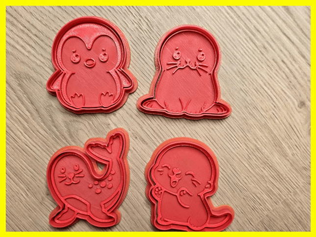 Cortador De Galletas - Tematica Marina (pack 4 Unidades) 23