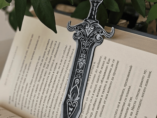 Marcapaginas - Espada Mágica 2