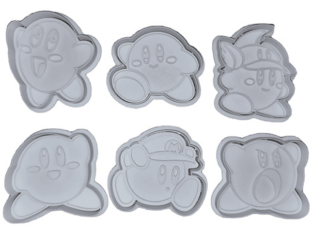 Cortador De Galletas Kirby (pack 6 Unidades) 1