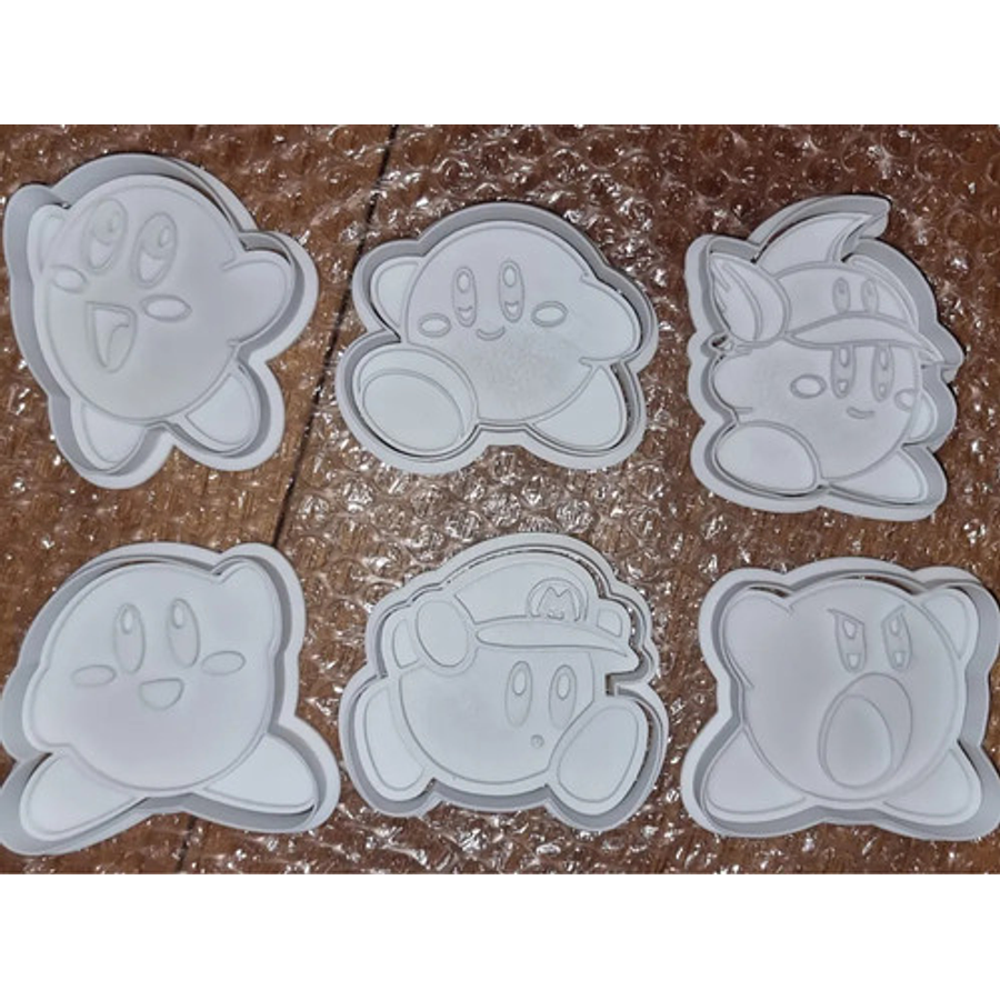 Cortador De Galletas Kirby (pack 6 Unidades)