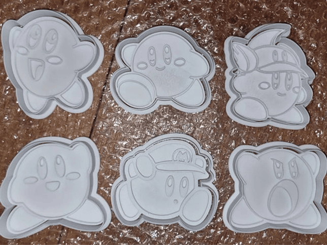 Cortador De Galletas Kirby (pack 6 Unidades) 2