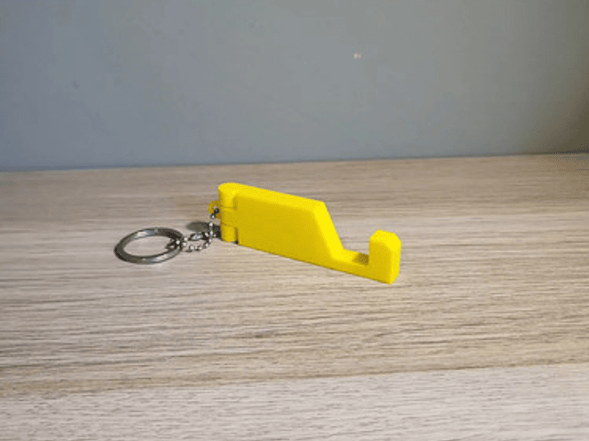 Apoya Celular - Diseño Plegable Con Llavero 3