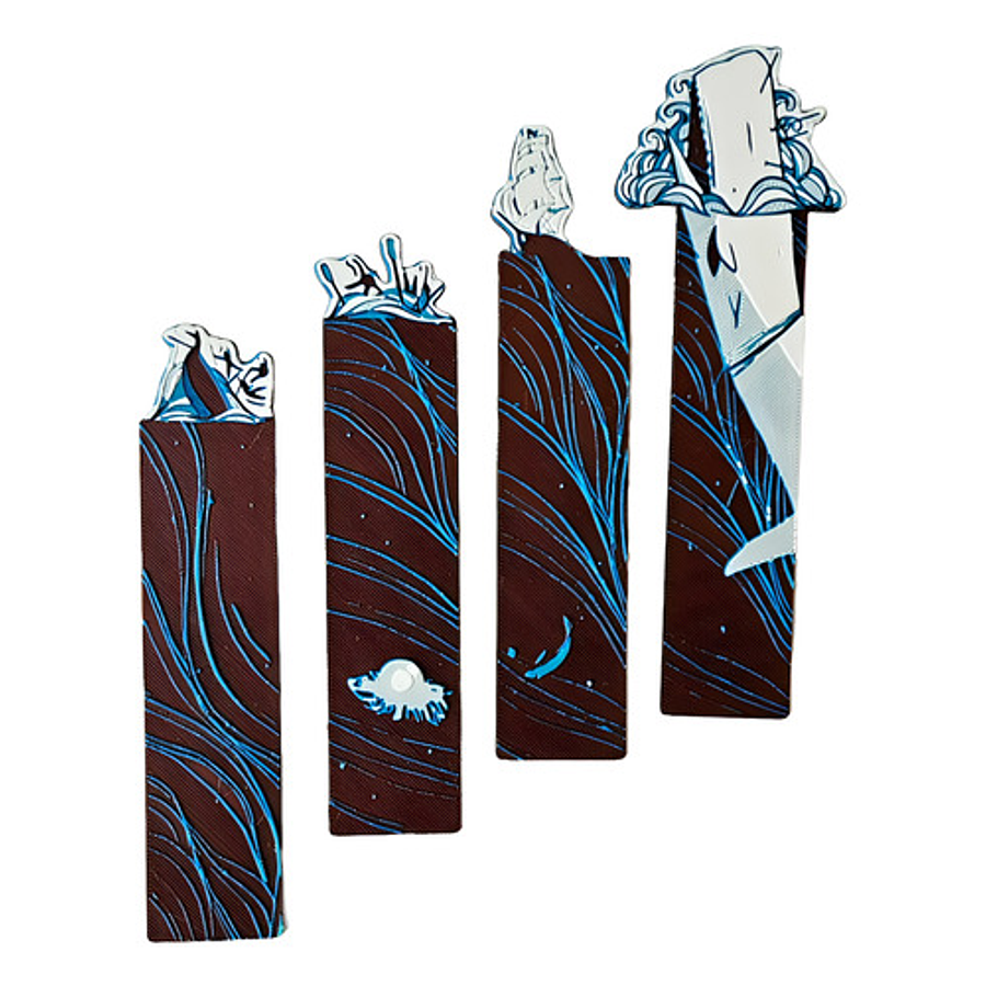 Marcapáginas - Moby Dick (4 Unidades)