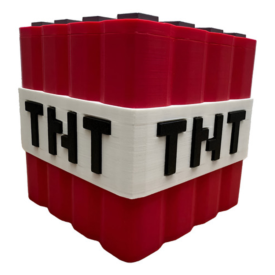 Alcancía - Tnt Minecraft