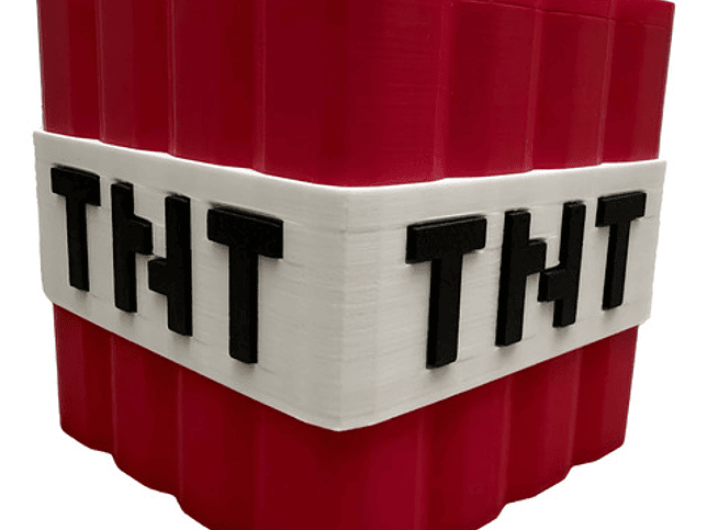 Alcancía - Tnt Minecraft 1