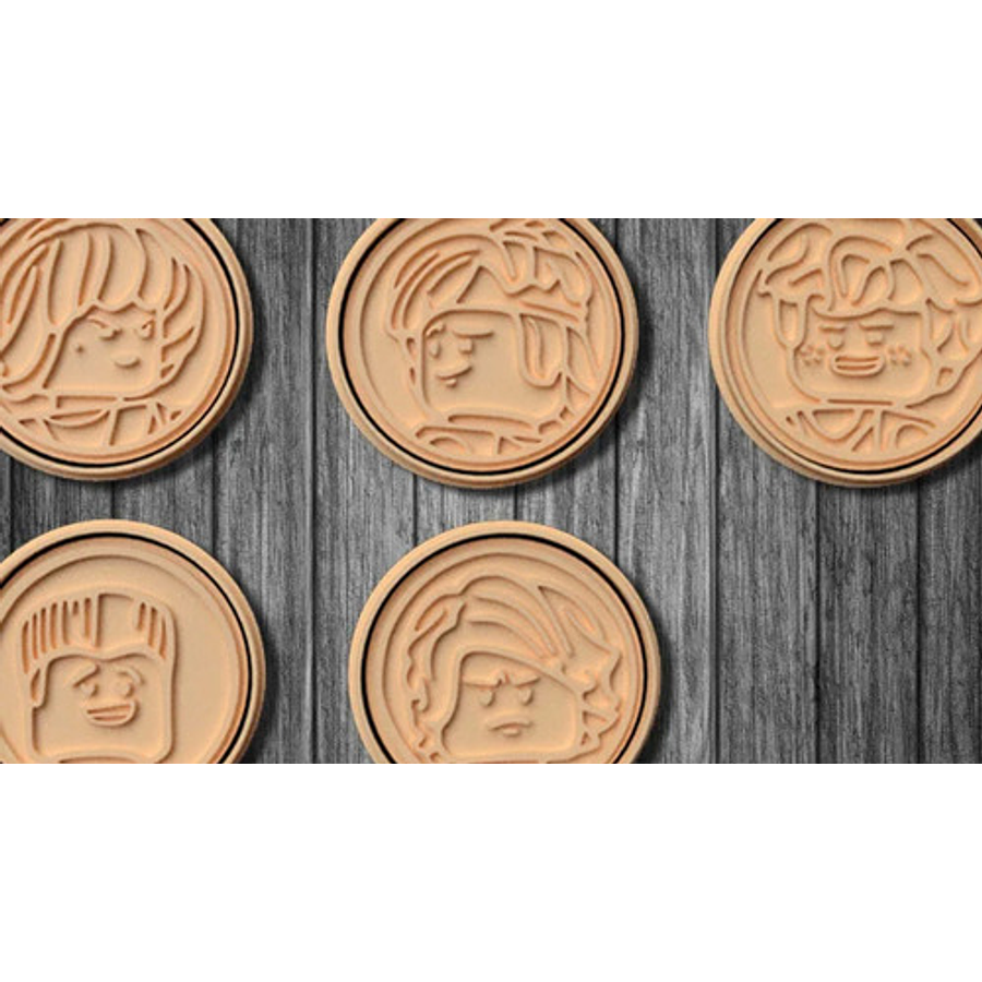 Cortador De Galletas - Ninjago (pack 5 Unidades)