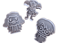 Cortador De Galletas Harry Potter (pack 3 Unidades) - Miniatura 1