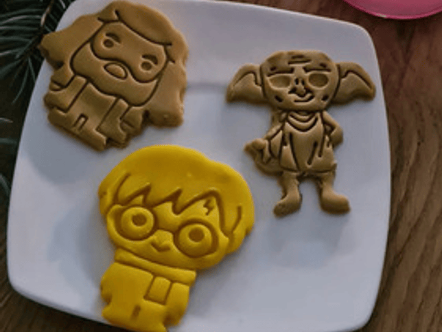 Cortador De Galletas Harry Potter (pack 3 Unidades) 2