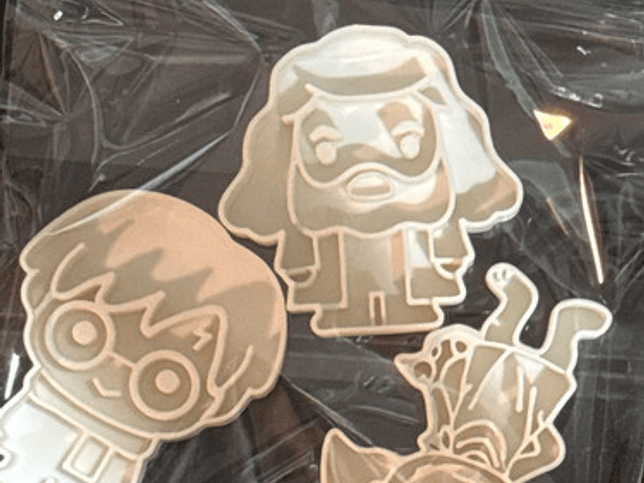 Cortador De Galletas Harry Potter (pack 3 Unidades) 3