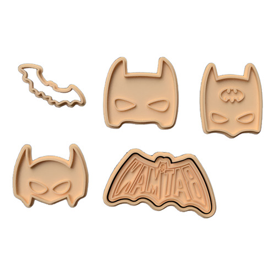 Cortador De Galletas - Batman (pack 5 Unidades)