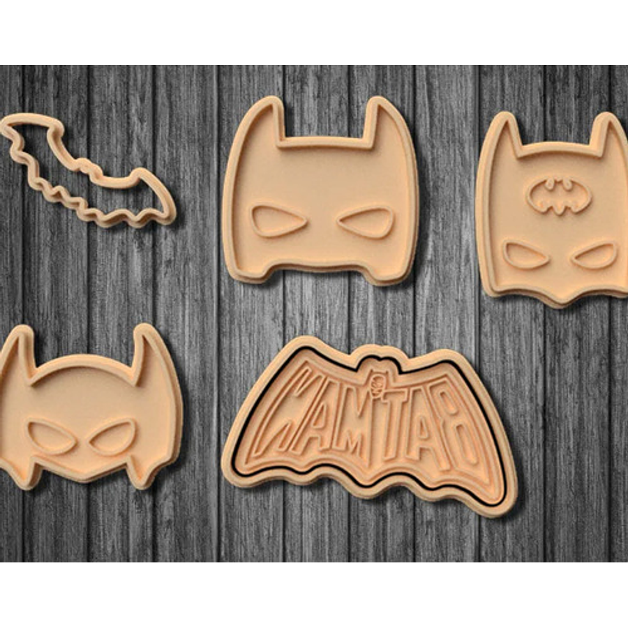 Cortador De Galletas - Batman (pack 5 Unidades)