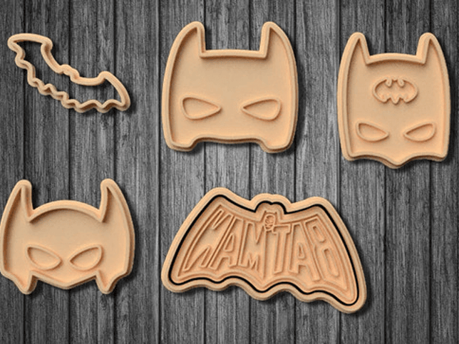 Cortador De Galletas - Batman (pack 5 Unidades) 3
