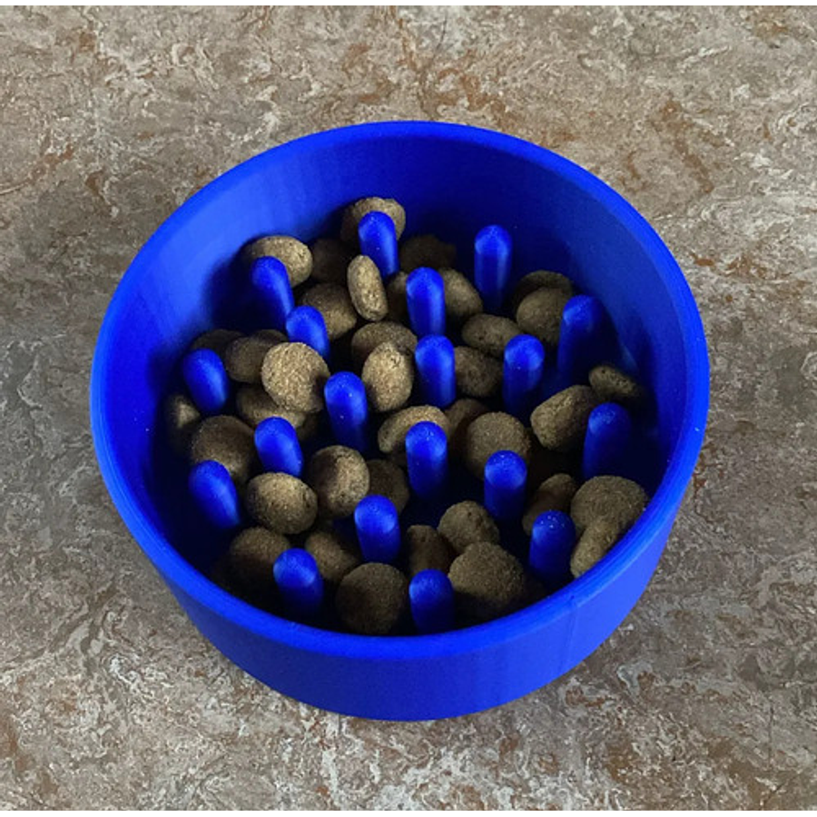 Plato Comedero Lento Para Mascotas