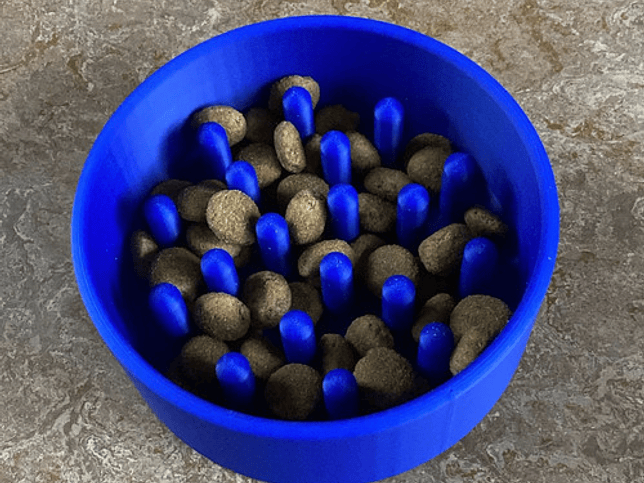 Plato Comedero Lento Para Mascotas 2