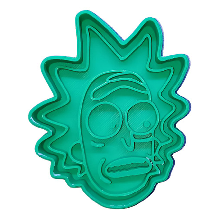 Cortador De Galletas Rick Y Morty
