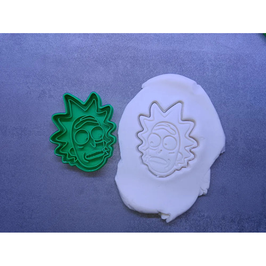 Cortador De Galletas Rick Y Morty