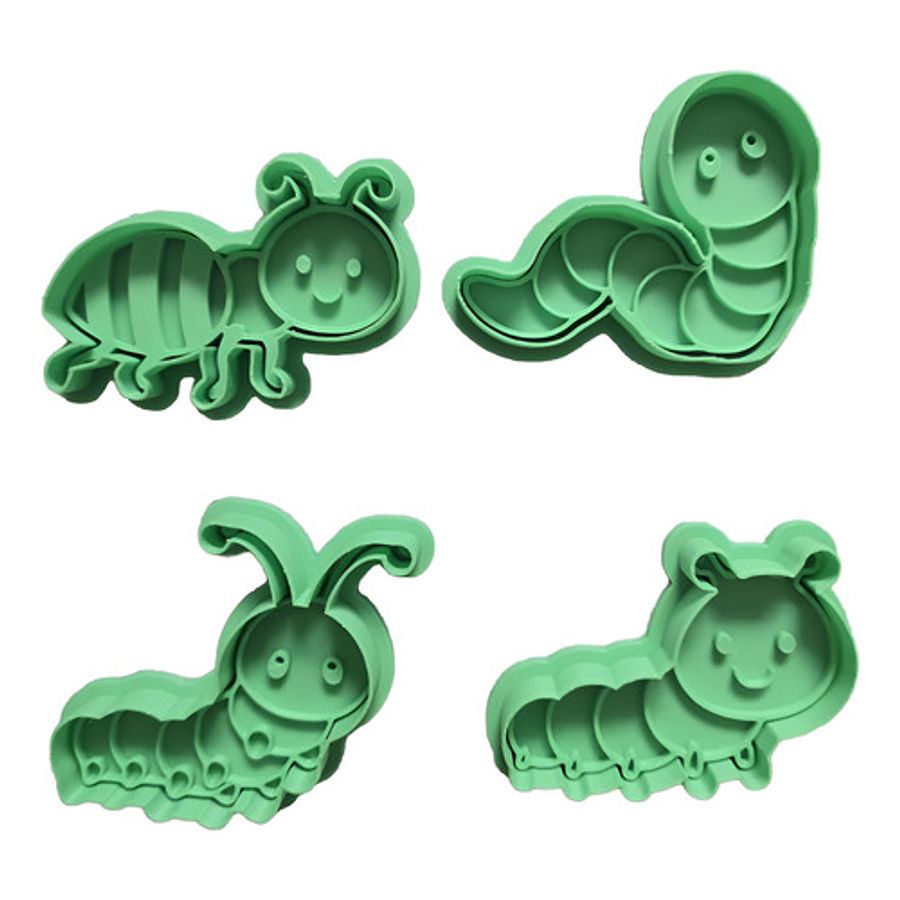 Cortador De Galletas - Insectos (pack 4 Unidades)