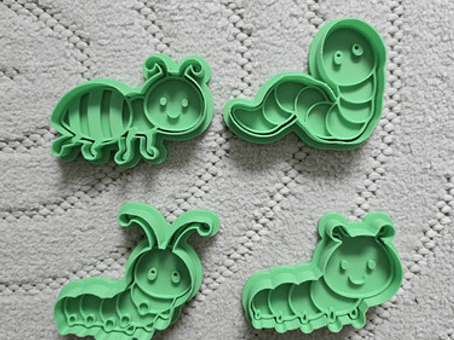 Cortador De Galletas - Insectos (pack 4 Unidades) 2